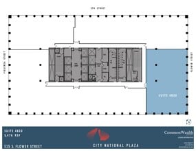 515 S Flower St, Los Angeles, CA for lease Site Plan- Image 1 of 1