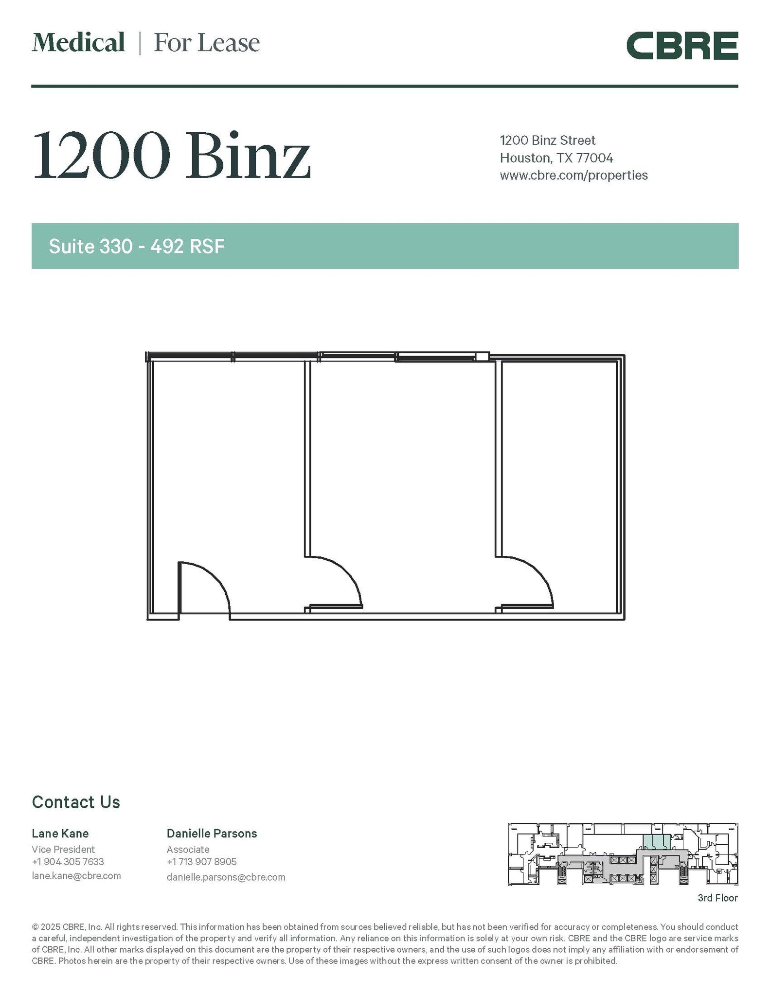 1200 Binz St, Houston, TX for lease Interior Photo- Image 1 of 1