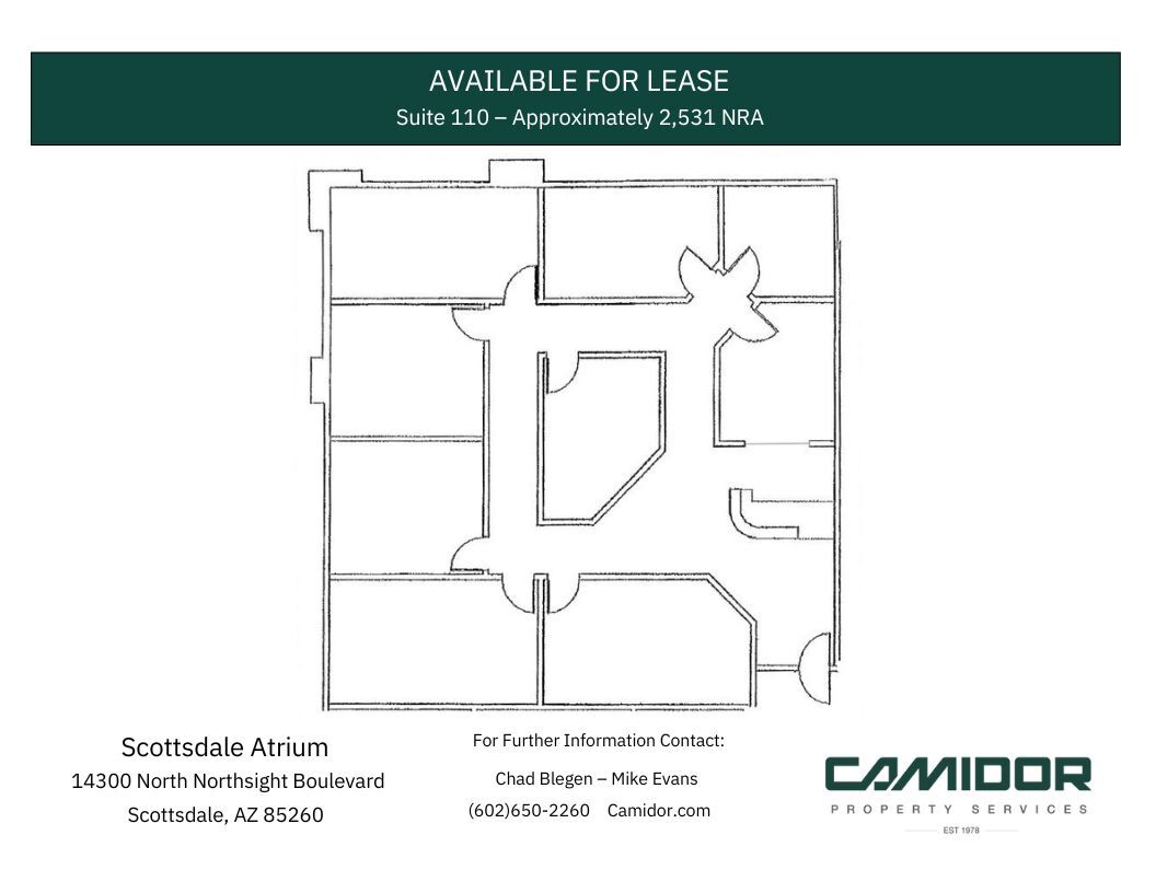 14300 N Northsight Blvd, Scottsdale, AZ à louer Plan d  tage- Image 1 de 1