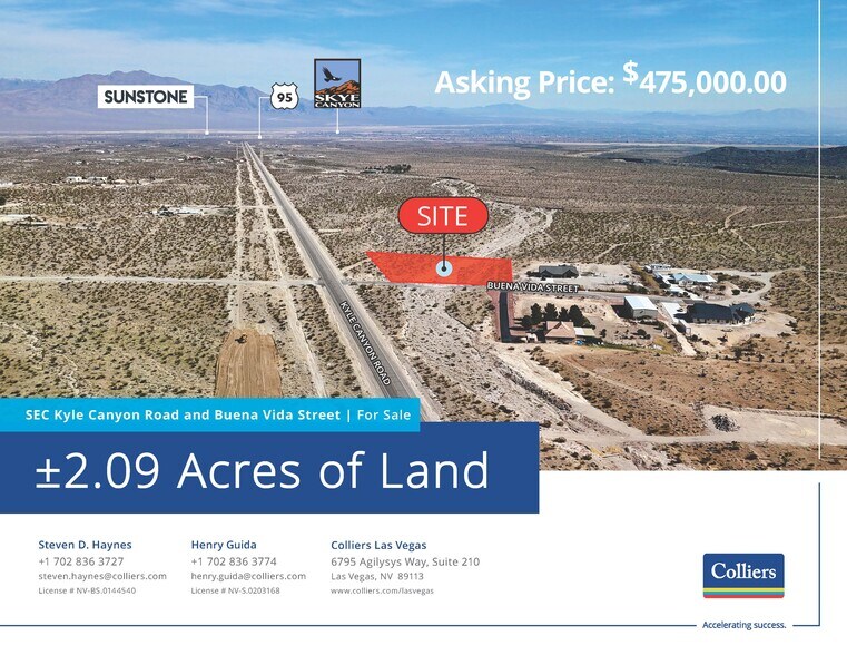 Kyle Canyon Rd, Las Vegas, NV à vendre - Photo du bâtiment - Image 1 de 3