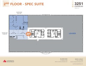 3251 Blenheim Blvd, Fairfax, VA à louer Plan d’étage- Image 1 de 1