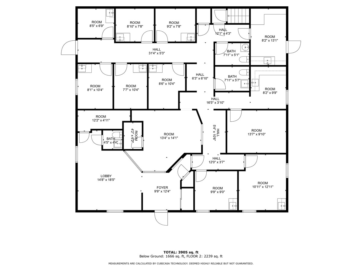 301 S Main St, Doylestown, PA 18901 - Unité S3, S2 -  - Plan d’étage - Image 1 of 1