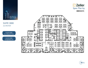 311 S Wacker Dr, Chicago, IL for lease Floor Plan- Image 2 of 3