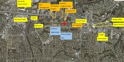 115 Piper Hill Dr, Saint Peters, MO - AERIAL map view - Image1