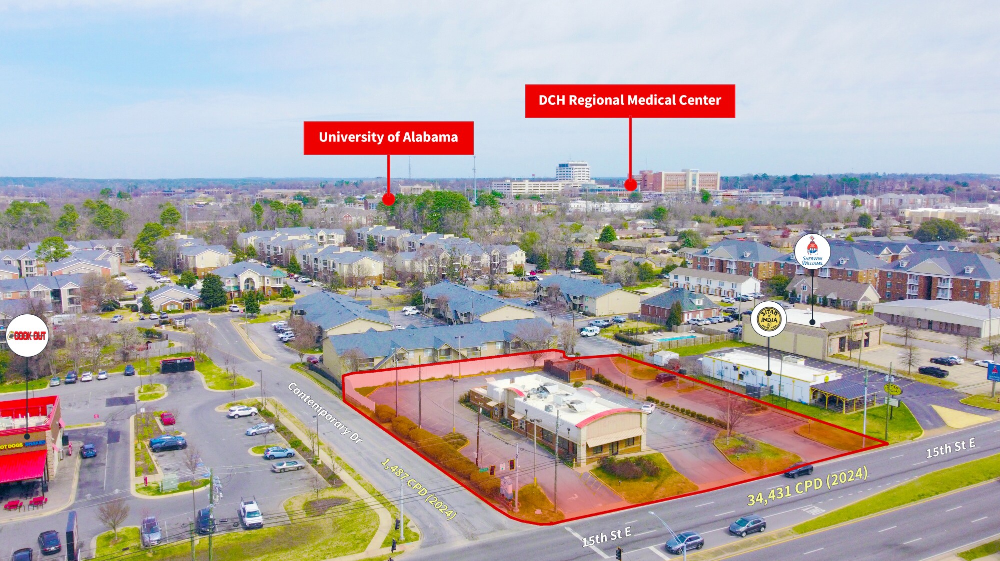 204 15th St E, Tuscaloosa, AL à vendre Photo principale- Image 1 de 4