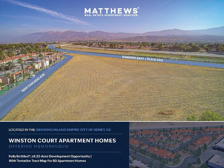 New Chicago Ave, Hemet, CA à vendre - Photo du bâtiment - Image 2 de 12