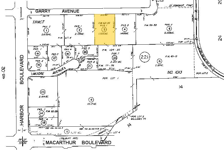 3530 W Garry Ave, Santa Ana, CA à vendre - Plan cadastral - Image 3 de 4