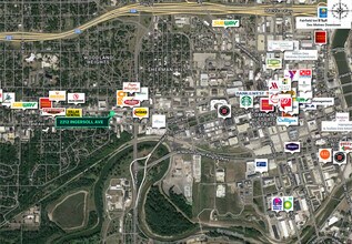 2212 Ingersoll Ave, Des Moines, IA - AÉRIEN  Vue de la carte