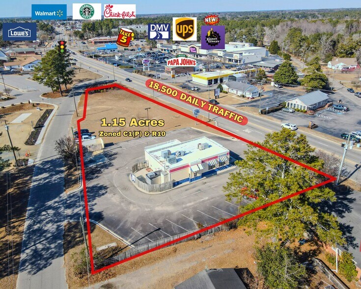 3416 N Main St, Hope Mills, NC à vendre - Photo du bâtiment - Image 2 de 5