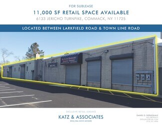 Plus de détails pour 6133 Jericho Tpke, Commack, NY - Commerce de détail à louer