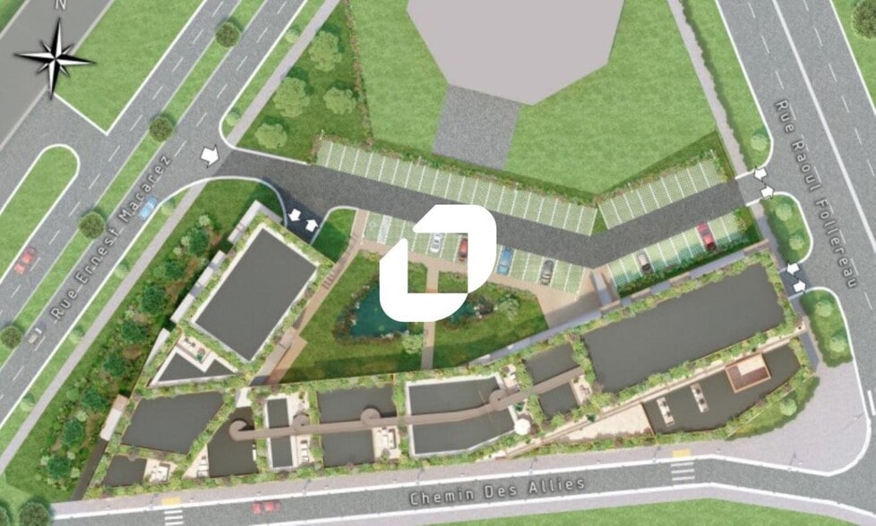 Rue Ernest Macarez, Valenciennes à vendre - Plan de site - Image 2 de 5