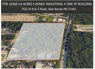 Plus de détails pour 7522 WB&A Rd, Glen Burnie, MD - Industriel à louer