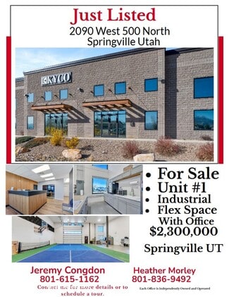 More details for 2090 W 500 N, Springville, UT - Industrial for Sale