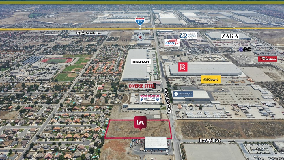 N Locust Ave, Rialto, CA for sale - Building Photo - Image 1 of 1