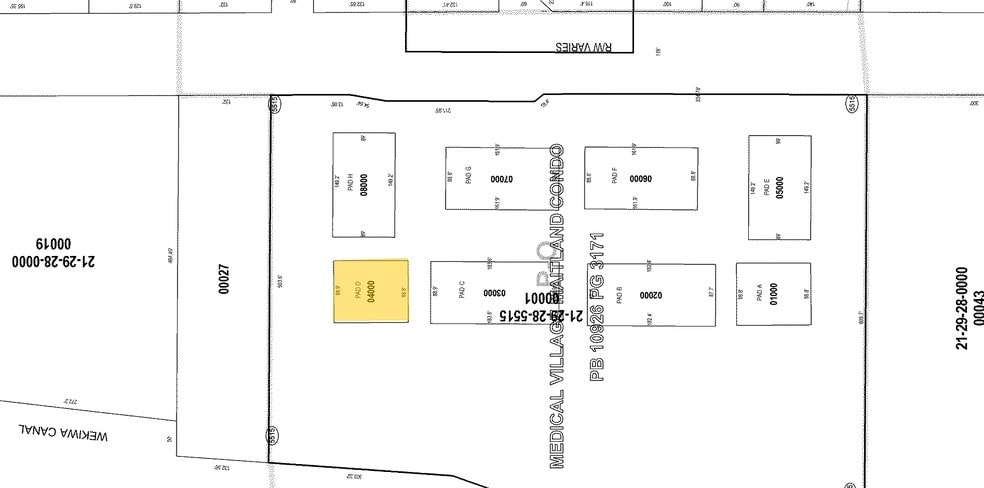 7948 Forest City Rd, Orlando, FL à louer - Plan cadastral - Image 3 de 9