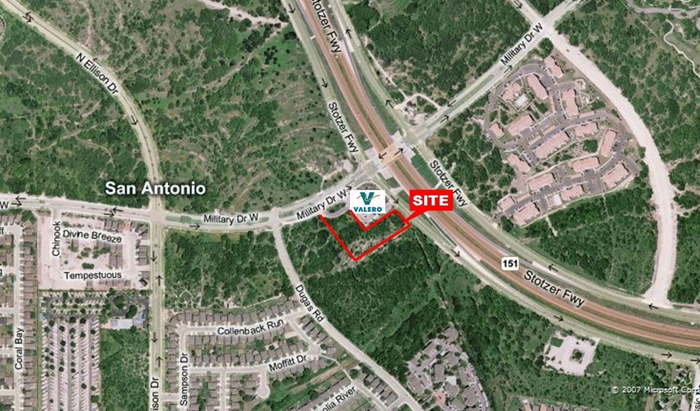 Hwy 151 & Military Dr W, San Antonio, TX for sale - Primary Photo - Image 1 of 1