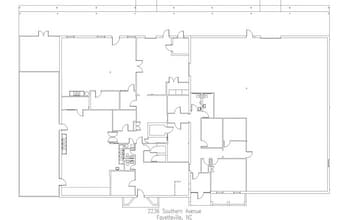 2236 Southern Ave, Fayetteville, NC for lease Floor Plan- Image 1 of 1