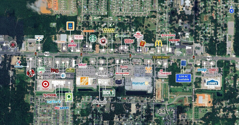 5063 US Highway 90, Milton, FL à louer - Photo du bâtiment - Image 2 de 4