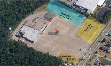 3000 Mechanicsville Tpke, Richmond, VA - AERIAL map view