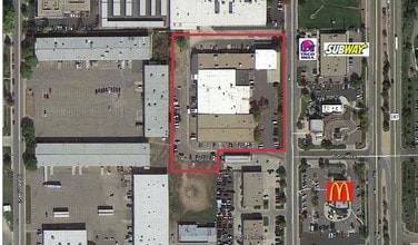 555 Alter St, Broomfield, CO - AERIAL map view