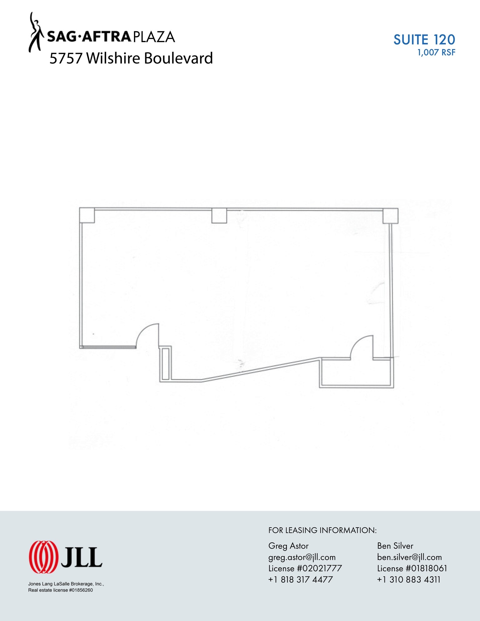 5757 Wilshire Blvd, Los Angeles, CA for lease Site Plan- Image 1 of 1