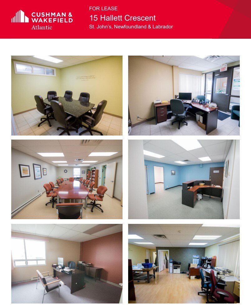 15 Hallett Cres, St John's, NL for lease Floor Plan- Image 1 of 1