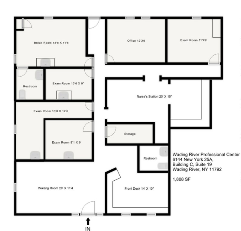 6144 Route 25A, Wading River, NY for lease Floor Plan- Image 1 of 1