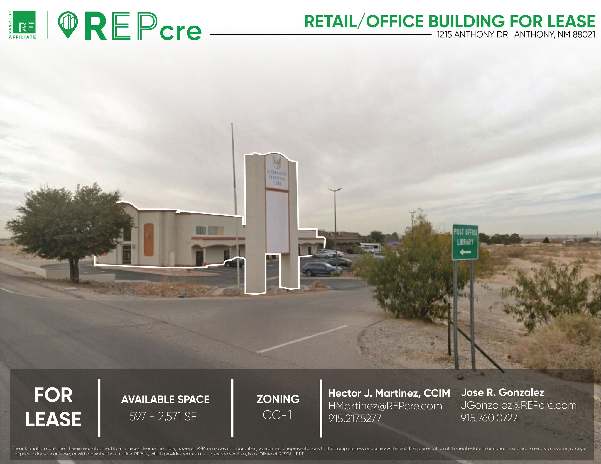 1215 Anthony Dr, Anthony, NM for lease Primary Photo- Image 1 of 10