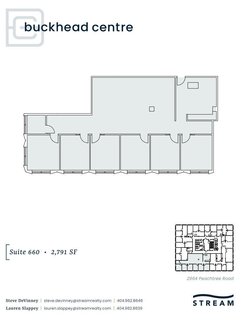 2970 Peachtree Rd NW, Atlanta, GA à louer Plan d  tage- Image 1 de 1