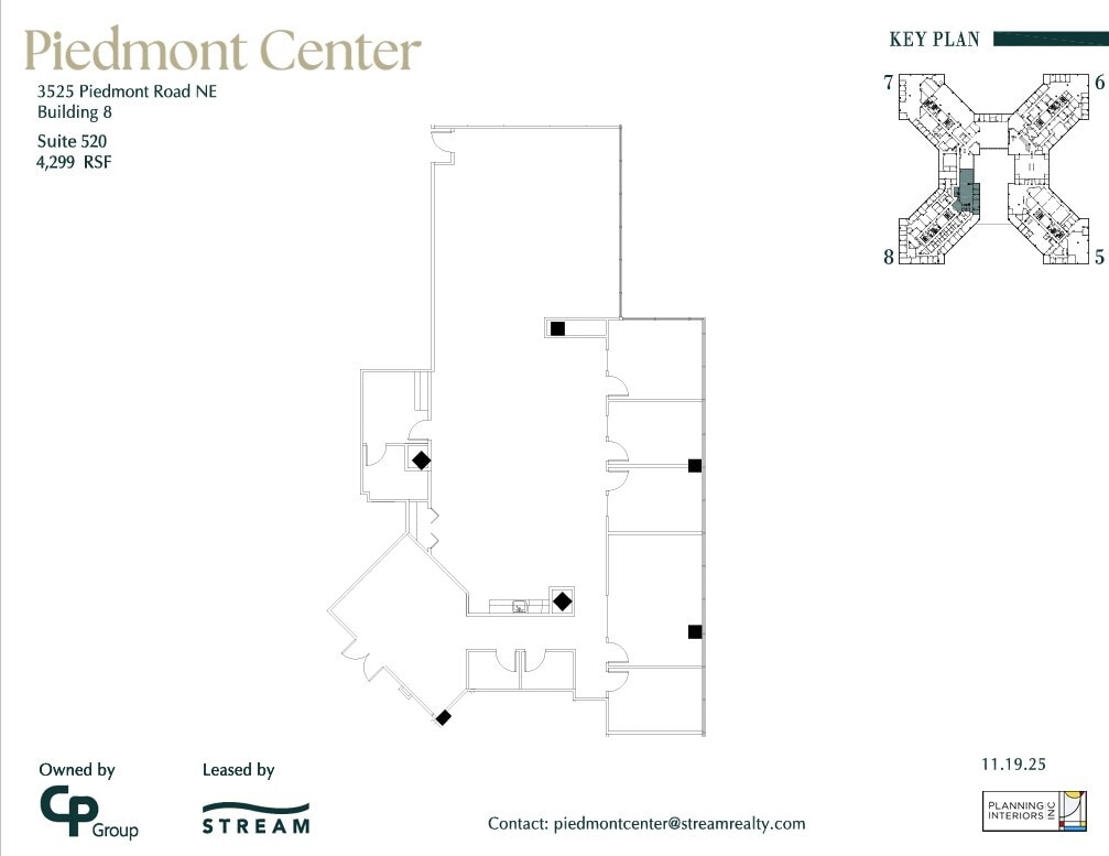 3495 Piedmont Rd NE, Atlanta, GA for lease Floor Plan- Image 1 of 1
