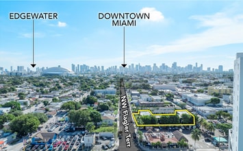 2170 NW Flagler Ter, Miami, FL - Aérien Vue de la carte - Image1