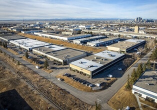 920 28th St NE, Calgary, AB for lease Aerial- Image 2 of 9