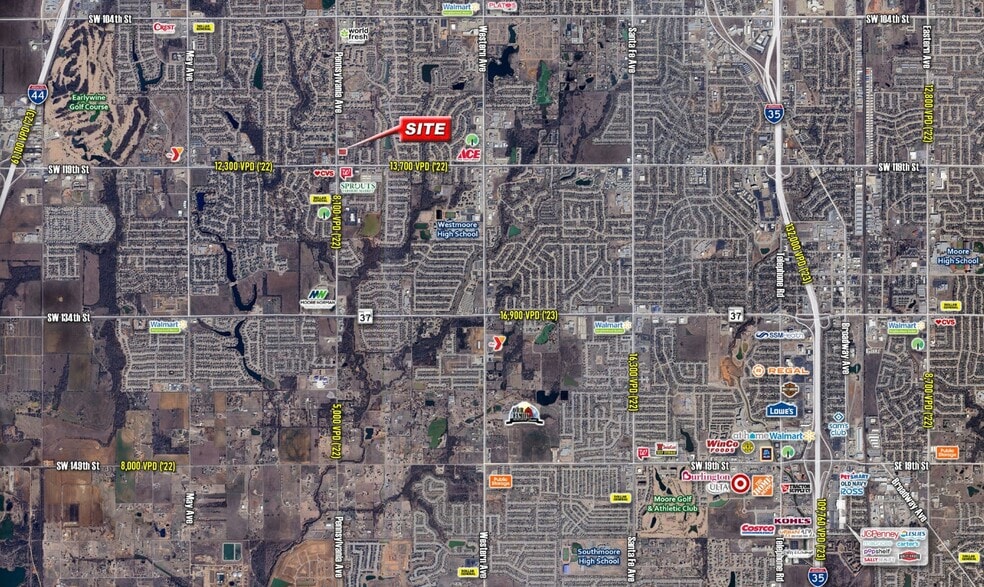 S Pennsylvania Ave & SW 117th St, Oklahoma City, OK for sale - Aerial - Image 2 of 2