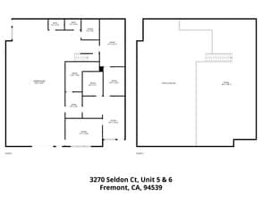 3390 Seldon Ct, Fremont, CA for lease Floor Plan- Image 1 of 5