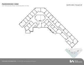 10077 Grogans Mill Rd, The Woodlands, TX à louer Plan d  tage- Image 1 de 2