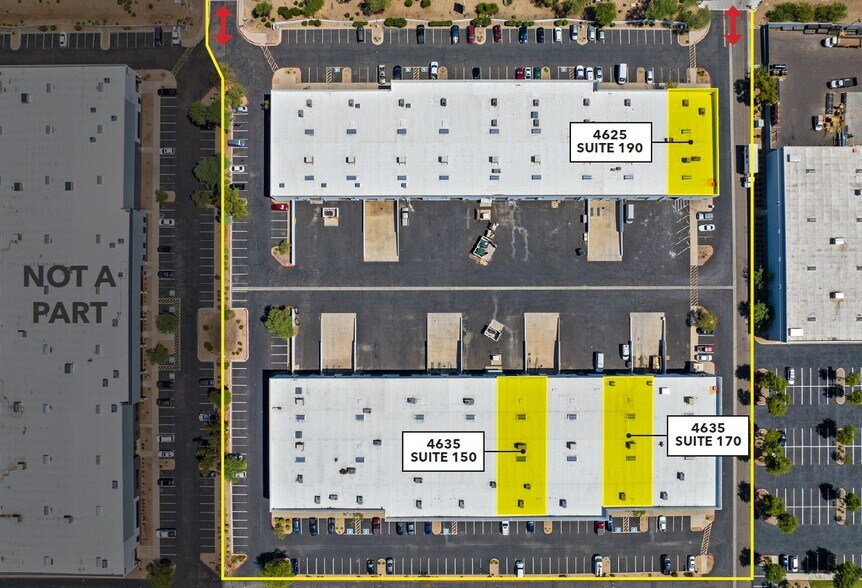 4625 W McDowell Rd, Phoenix, AZ à louer - Plan de site - Image 2 de 6