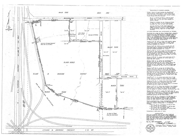 8220 S R L Thornton Fwy, Dallas, TX à vendre - Plan de site - Image 2 de 2