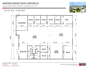 1825 Lakeway Dr, Lewisville, TX à louer Plan d  tage- Image 2 de 9