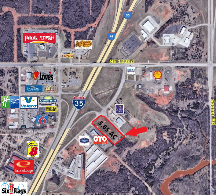 N I-35 Service Rd & 122nd St., Oklahoma City, OK for sale Building Photo- Image 1 of 3