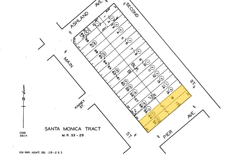 2941-2943 Main St, Santa Monica, CA à vendre - Plan cadastral - Image 2 de 3