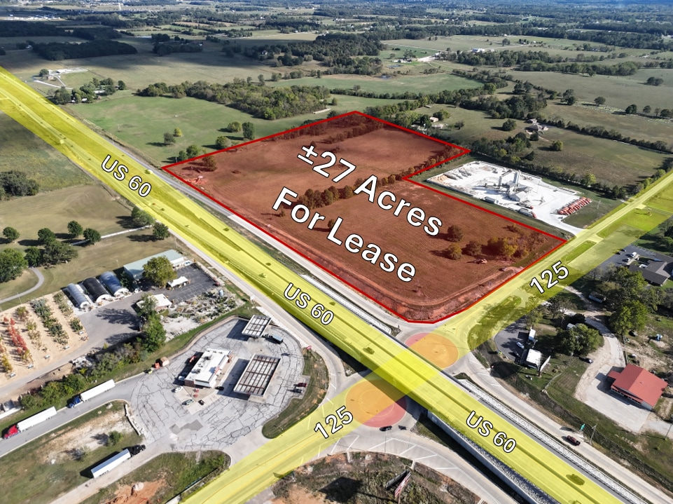 East US HWY 60 & 125, Rogersville, MO for lease Primary Photo- Image 1 of 8