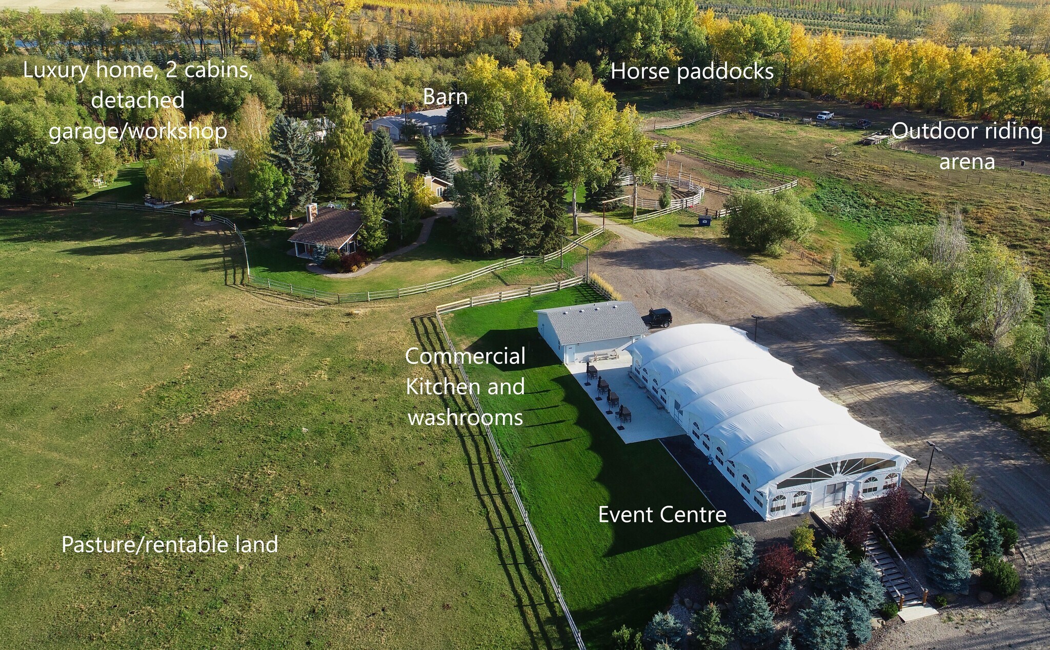 234051 Range Road 243, Standard, AB for sale Aerial- Image 1 of 1