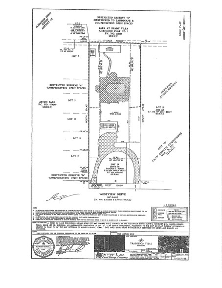 7706 Westview Dr, Houston, TX à vendre - Plan de site - Image 2 de 2