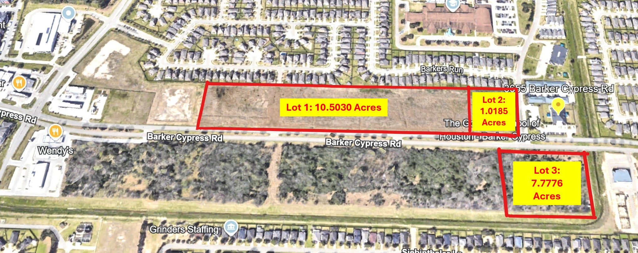 3450 Barker Cypress Rd, Houston, TX for sale Building Photo- Image 1 of 3