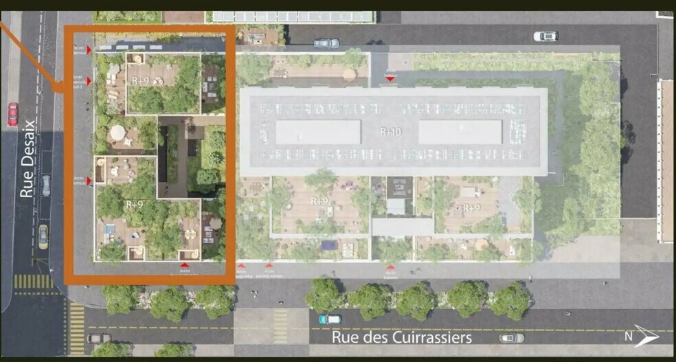 Retail in Lyon for lease - Floor Plan - Image 3 of 5