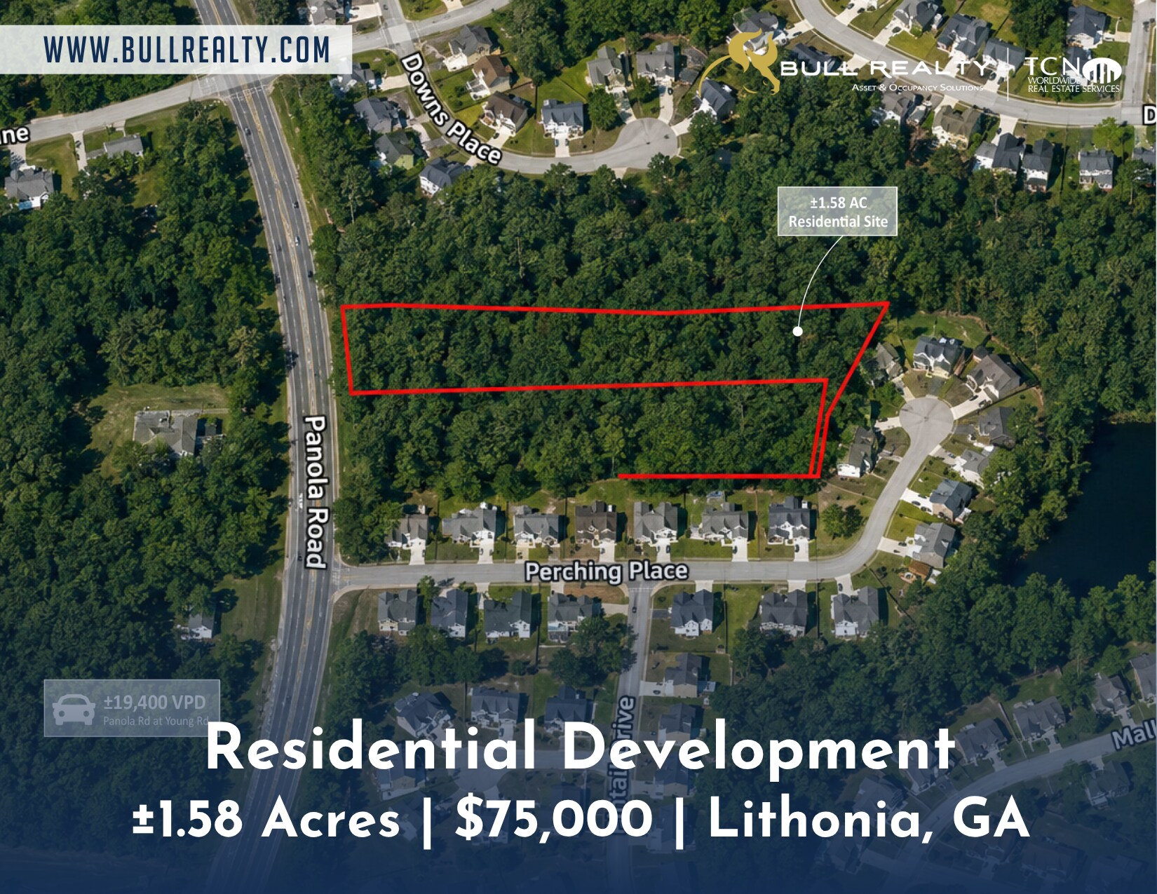 2112 Panola Rd, Lithonia, GA for sale Aerial- Image 1 of 4