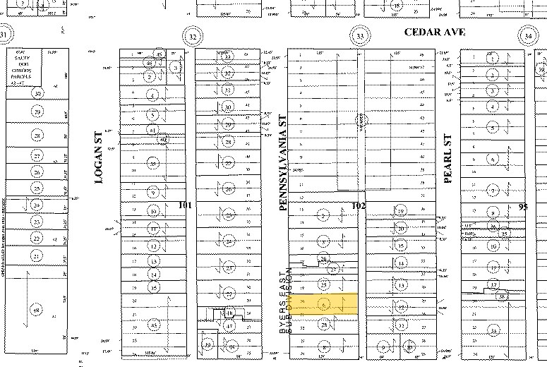 280 S Pennsylvania St, Denver, CO à vendre - Plan cadastral - Image 2 de 8