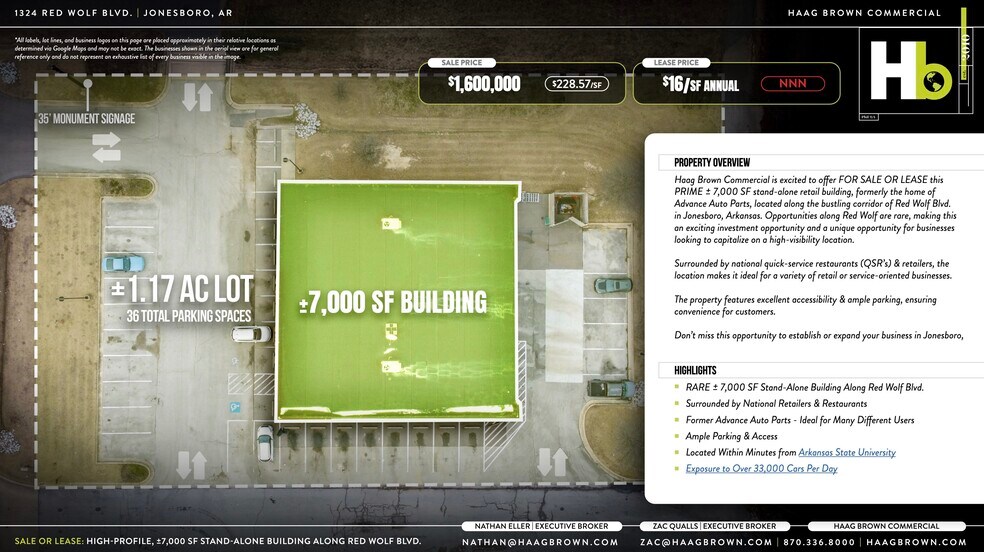 1324 Stadium Blvd, Jonesboro, AR à louer - Photo du bâtiment - Image 2 de 5