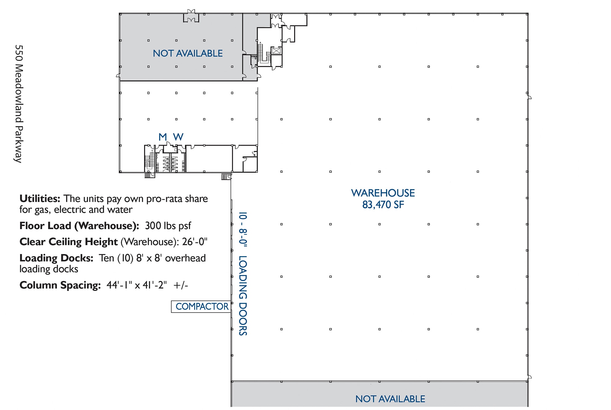 550 Meadowlands Pky, Secaucus, NJ for lease Floor Plan- Image 1 of 1