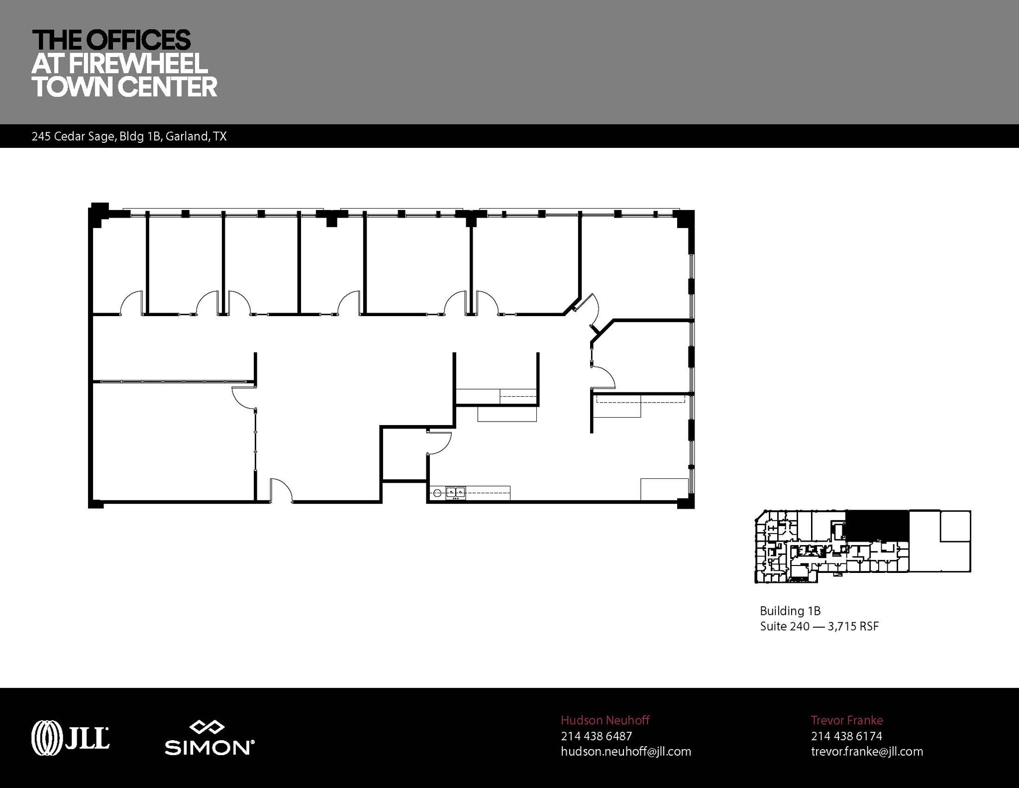 245 Cedar Sage Dr, Garland, TX for lease Floor Plan- Image 1 of 1
